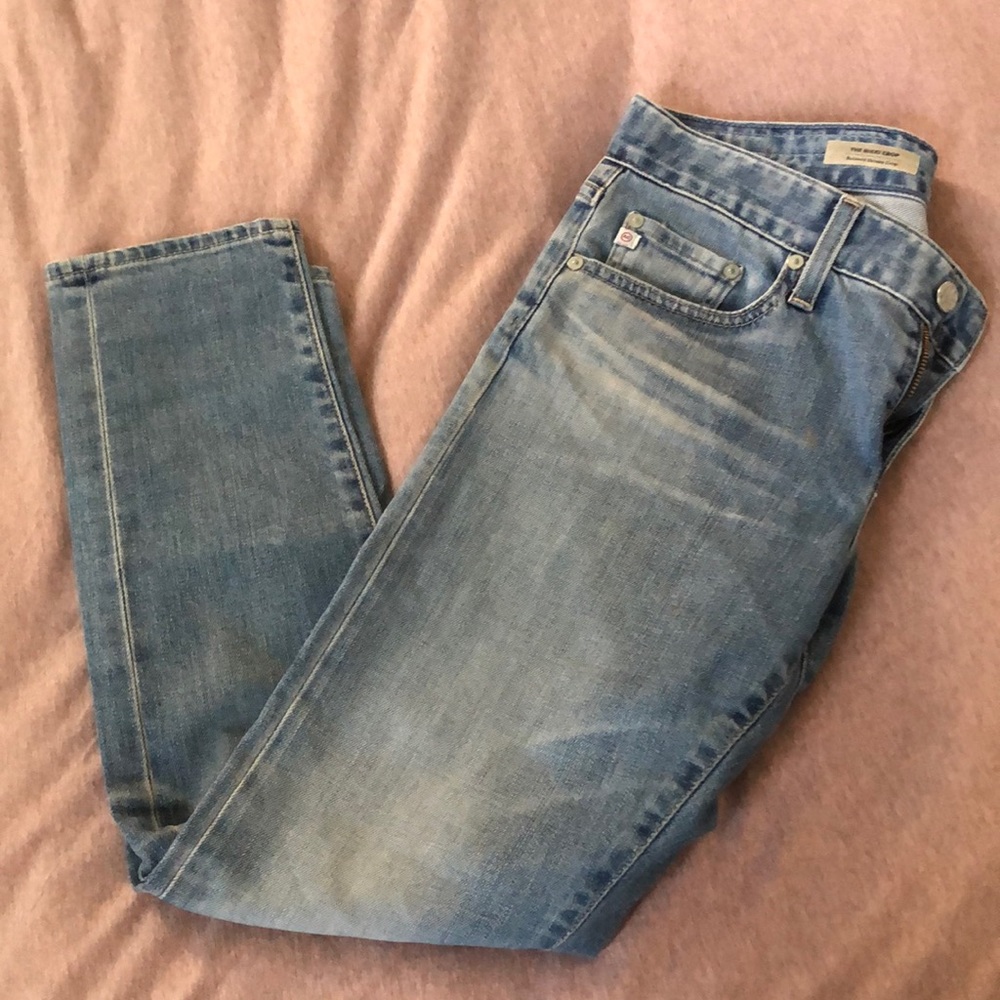 At the Nikki crop relaxed skinny crop